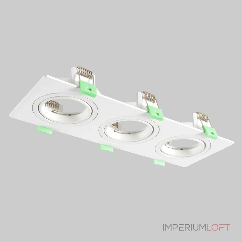 Светильник встроенный Crystal Lux CLT 002C3 WH V2 Светильник встроенный Crystal Lux CLT 002C3 WH V2