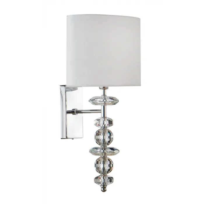 Бра Crystal Lux ARMANDO AP1.2 CHROME от ImperiumLoft