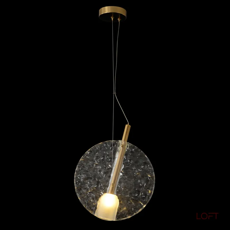Подвесной светильник Crystal Lux FROZEN SP1 BRASS