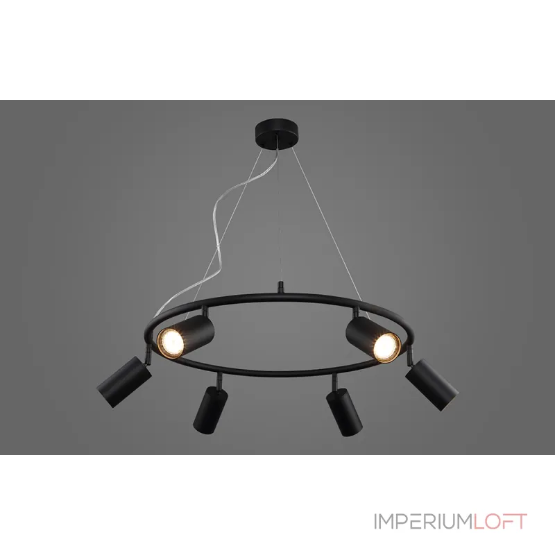 Подвесная люстра Crystal Lux RIVO SP6 BL