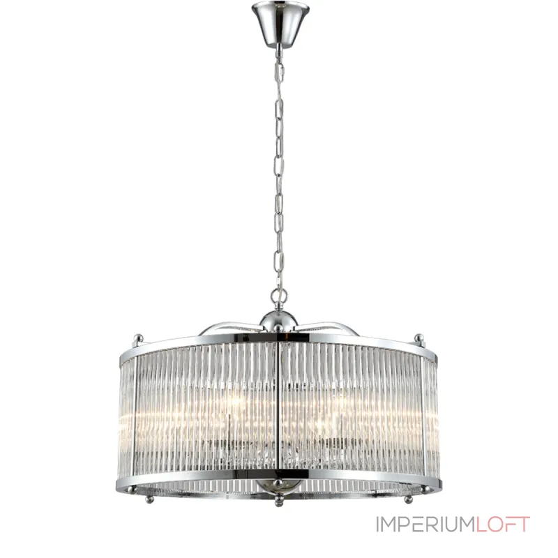 Подвесная люстра Crystal Lux TADEO SP6 D600 CHROME/TRANSPARENTE Подвесная люстра Crystal Lux TADEO SP6 D600 CHROME/TRANSPARENTE