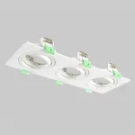 Светильник встроенный Crystal Lux CLT 002C3 WH V2 от ImperiumLoft