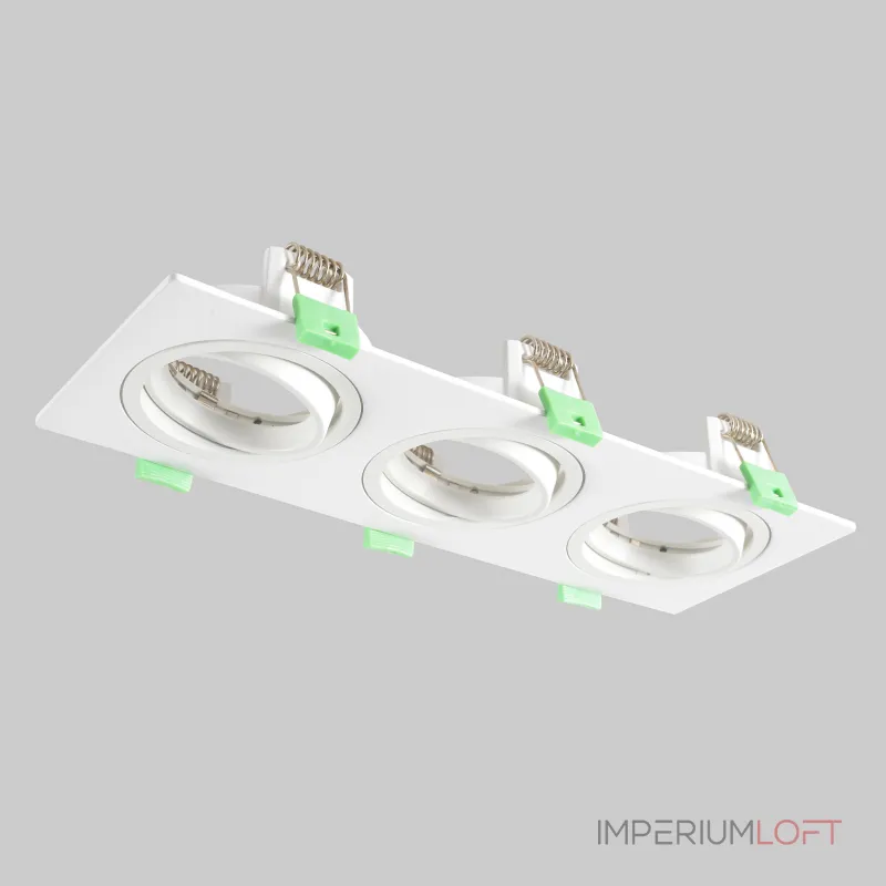 Светильник встроенный Crystal Lux CLT 002C3 WH V2 Светильник встроенный Crystal Lux CLT 002C3 WH V2