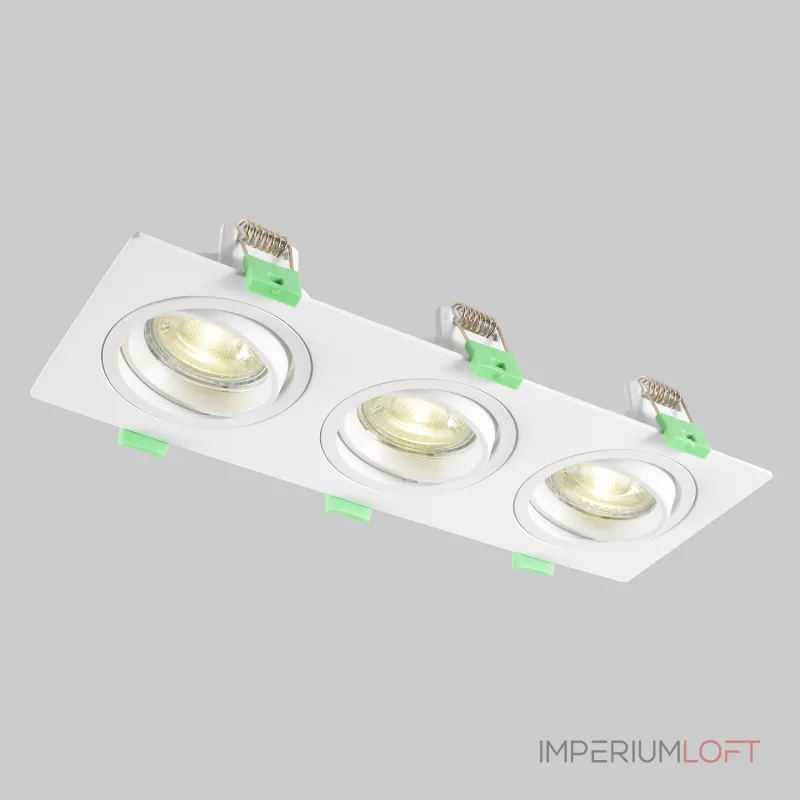 Светильник встроенный Crystal Lux CLT 002C3 WH V2 Светильник встроенный Crystal Lux CLT 002C3 WH V2