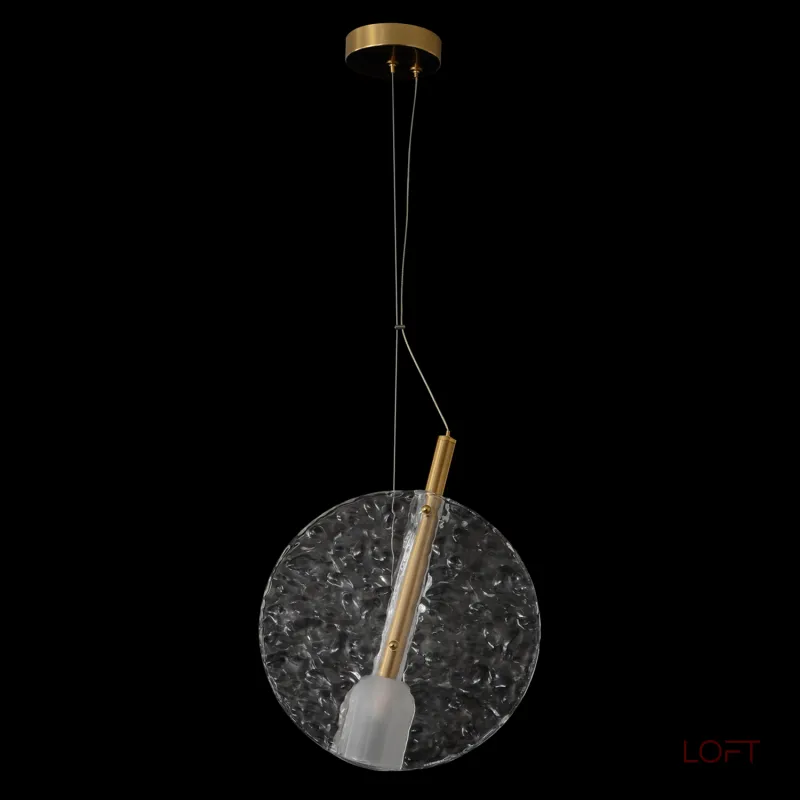 Подвесной светильник Crystal Lux FROZEN SP1 BRASS