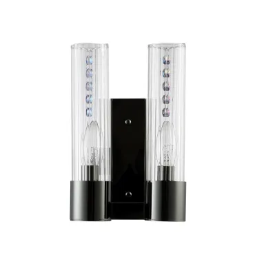 Бра Crystal Lux OTONO AP2 BLACK CHROMIUM/TRANSPARENTE Бра Crystal Lux OTONO AP2 BLACK CHROMIUM/TRANSPARENTE