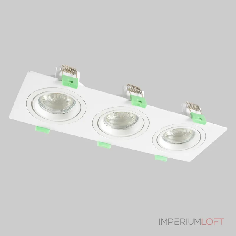 Светильник встроенный Crystal Lux CLT 002C3 WH V2 Светильник встроенный Crystal Lux CLT 002C3 WH V2