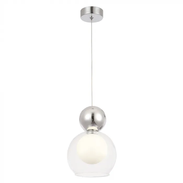 Светильник подвесной Crystal Lux MURCIA SP1.2 CHROME