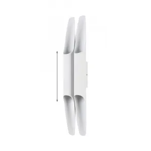 Бра Crystal Lux CLT 332W4-V2 WH-WH