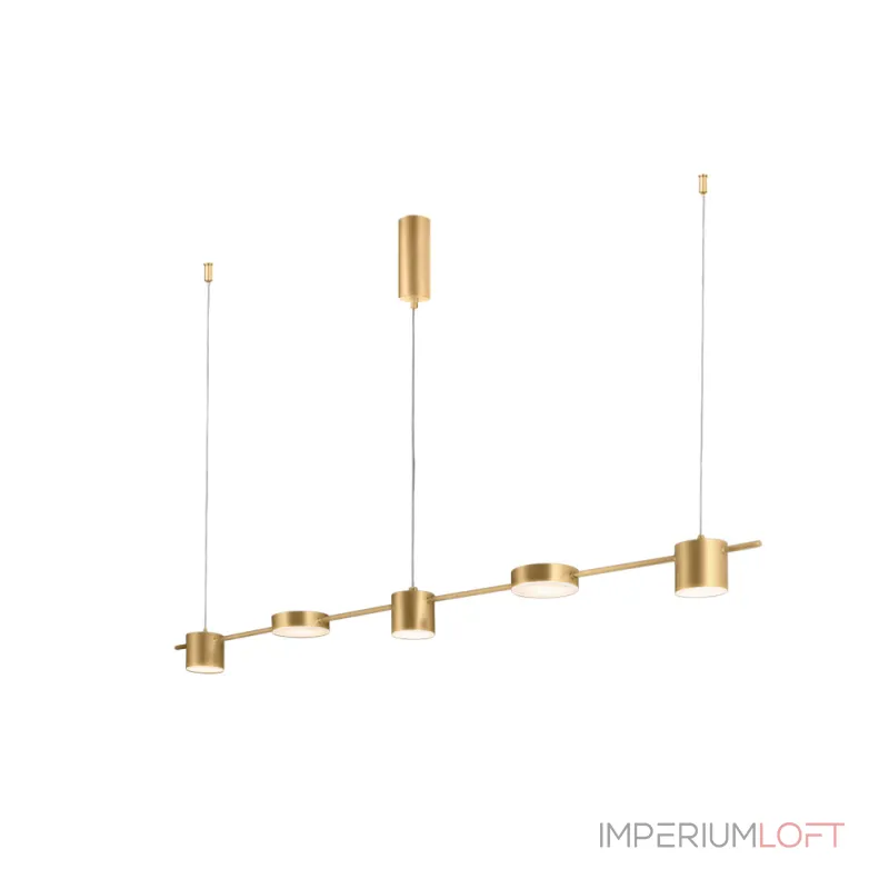 Подвесной светильник Crystal Lux TRISTAN SP5 L1200 GOLD Подвесной светильник Crystal Lux TRISTAN SP5 L1200 GOLD