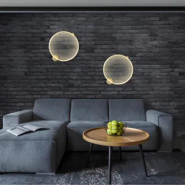Бра Crystal Lux REAL AP35W LED BRASS от ImperiumLoft