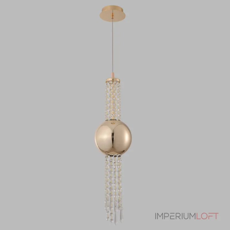 Подвесной светильник Crystal Lux NAVAJO SP3W LED GOLD 3811/203 Подвесной светильник Crystal Lux NAVAJO SP3W LED GOLD 3811/203