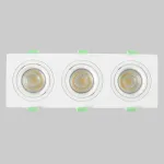 Светильник встроенный Crystal Lux CLT 002C3 WH V2 от ImperiumLoft