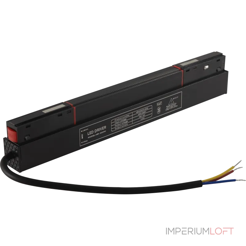 Драйвер для магнитного шинопровода 48V 200W Crystal Lux SPACE 48V CLT 0.203 09 BL SMART Драйвер для магнитного шинопровода 48V 200W Crystal Lux SPACE 48V CLT 0.203 09 BL SMART