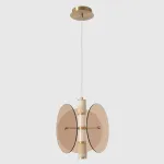 Светильник подвесной Crystal Lux AMARILLO SP12W LED BRASS от ImperiumLoft