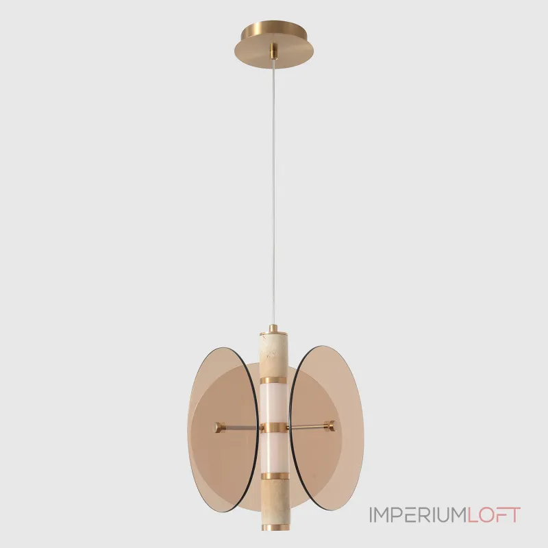 Подвесной светильник Crystal Lux AMARILLO SP12W LED BRASS