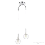 Подвесной светильник Crystal Lux LUXURY SP2 CHROME