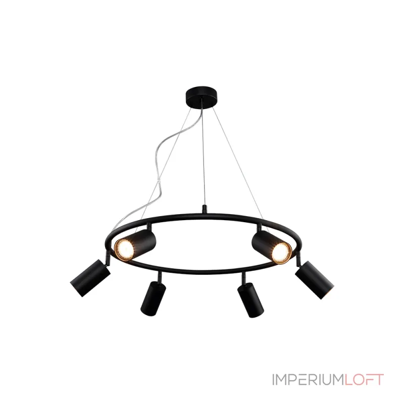 Подвесная люстра Crystal Lux RIVO SP6 BL