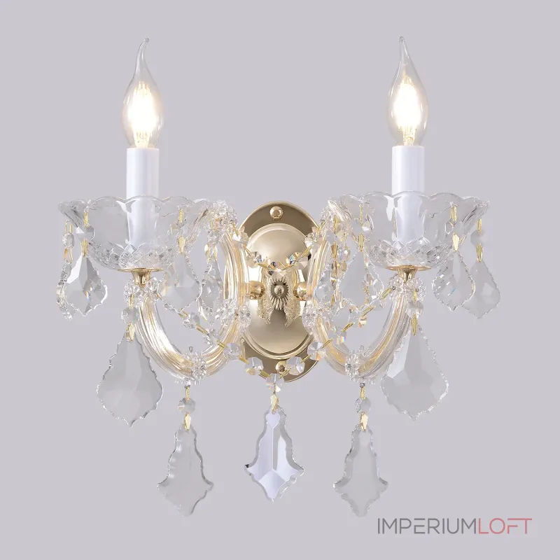 Бра Crystal Lux CRISTELLE AP2 GOLD