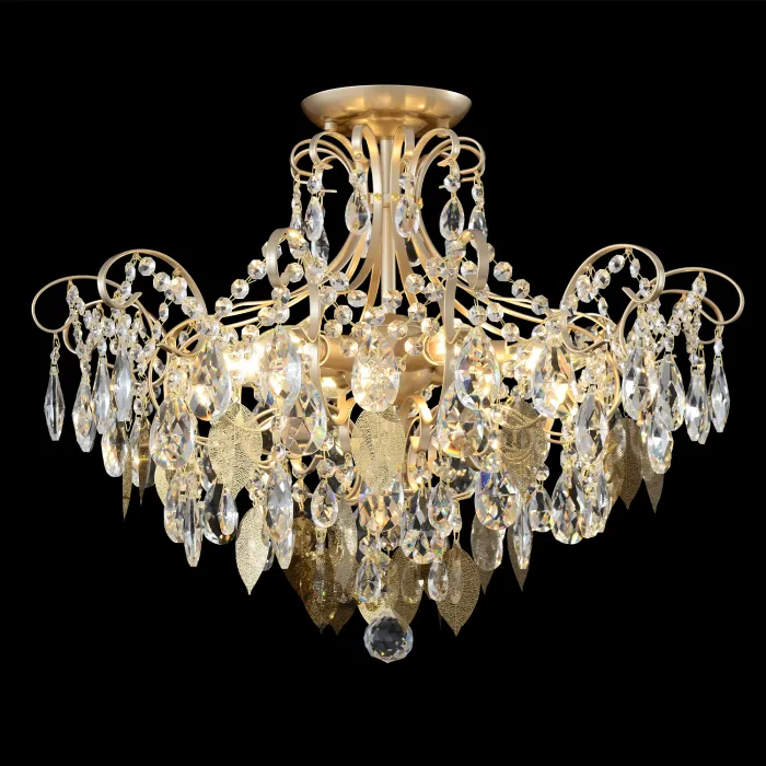 Светильник потолочный Crystal Lux ESMIRALDA PL6 GOLD 0523/106 от ImperiumLoft