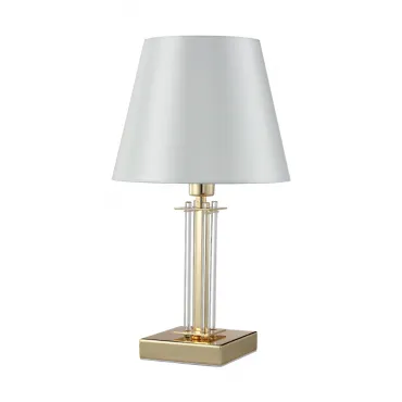 Настольная лампа Crystal Lux NICOLAS LG1 GOLD/WHITE от ImperiumLoft