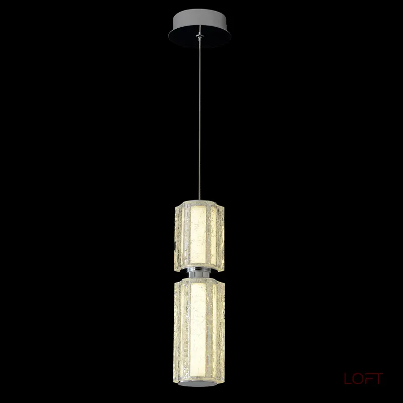 Подвесной светильник Crystal Lux ANTIQUE SP23W LED CHROME
