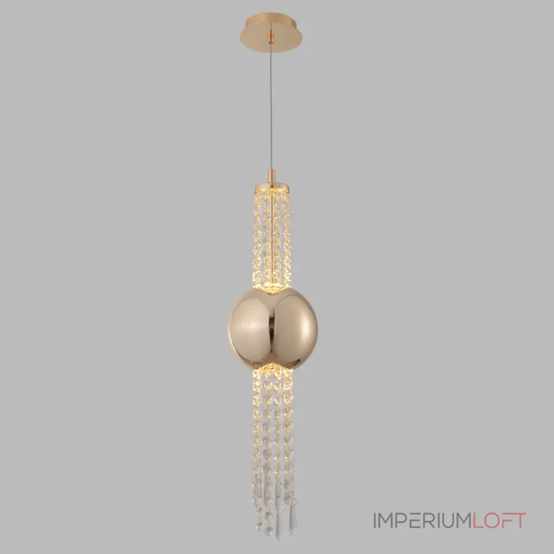 Подвесной светильник Crystal Lux NAVAJO SP3W LED GOLD 3811/203 Подвесной светильник Crystal Lux NAVAJO SP3W LED GOLD 3811/203