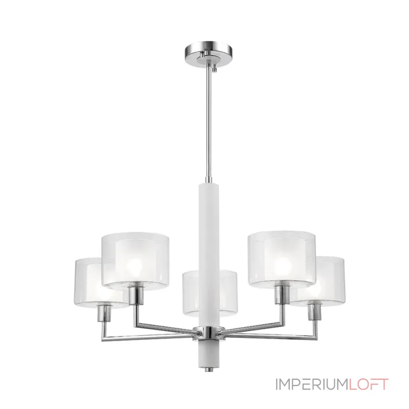 Люстра на штанге Crystal Lux MAESTRO SP-PL5+5 CHROME