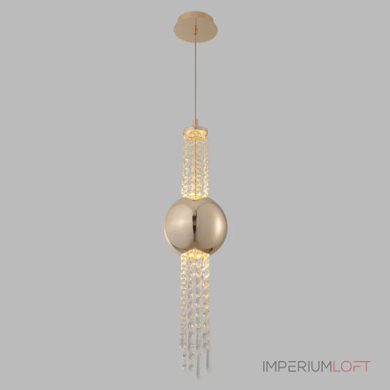 Подвесной светильник Crystal Lux NAVAJO SP3W LED GOLD 3811/203 Подвесной светильник Crystal Lux NAVAJO SP3W LED GOLD 3811/203