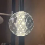 Подвесной светильник Crystal Lux ELVIRA SP8W LED 4000K BLACK
