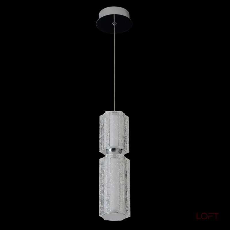 Подвесной светильник Crystal Lux ANTIQUE SP23W LED CHROME