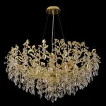Подвесная люстра Crystal Lux EDEN SP10 GOLD 3870/310