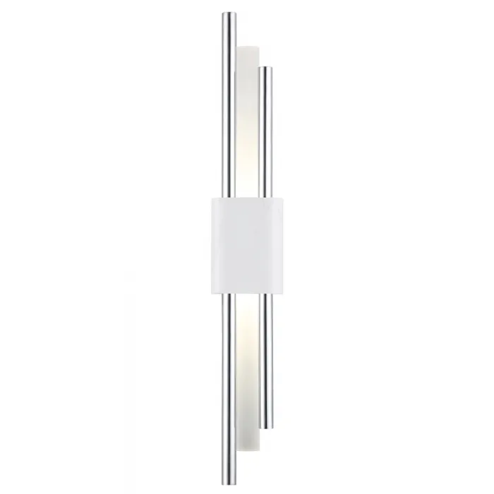 Бра Crystal Lux CARTA AP6W LED WHITE/CHROME