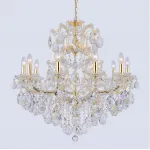 Люстра Crystal Lux ISABEL SP11 GOLD/TRANSPARENT от ImperiumLoft
