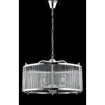 Подвесная люстра Crystal Lux TADEO SP6 D600 CHROME/TRANSPARENTE