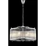 Подвесная люстра Crystal Lux TADEO SP6 D600 CHROME/TRANSPARENTE