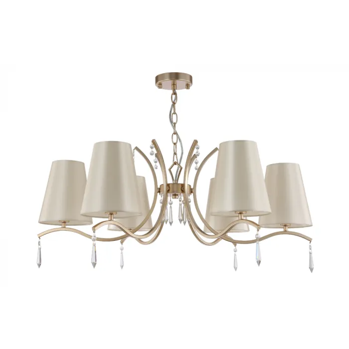 Люстра Crystal Lux RENATA SP6 GOLD от ImperiumLoft