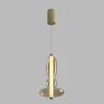Подвесной светильник Crystal Lux QUASAR SP10W LED AMBER 3790/210