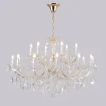Подвесная люстра Crystal Lux CRISTELLE SP12+6 GOLD