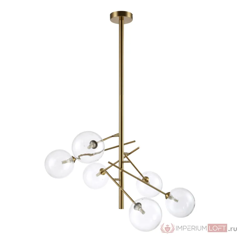 Люстра Crystal Lux MARCOS SP6 BRONZE от ImperiumLoft