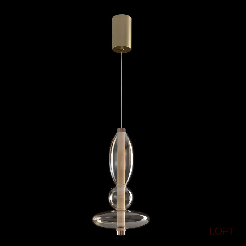 Подвесной светильник Crystal Lux QUASAR SP10W LED AMBER 3790/210 Подвесной светильник Crystal Lux QUASAR SP10W LED AMBER 3790/210