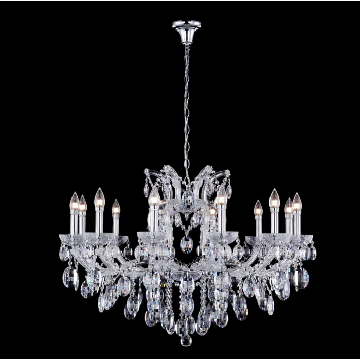 Люстра Crystal Lux HOLLYWOOD SP12 CHROME от ImperiumLoft