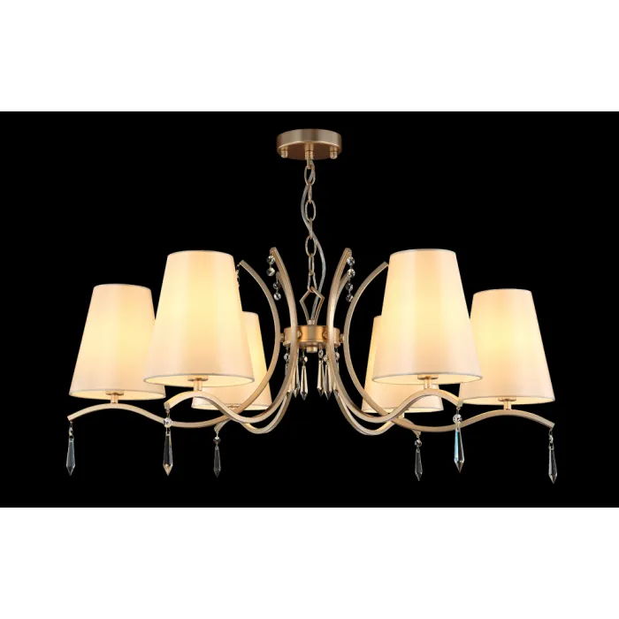 Люстра Crystal Lux RENATA SP6 GOLD от ImperiumLoft