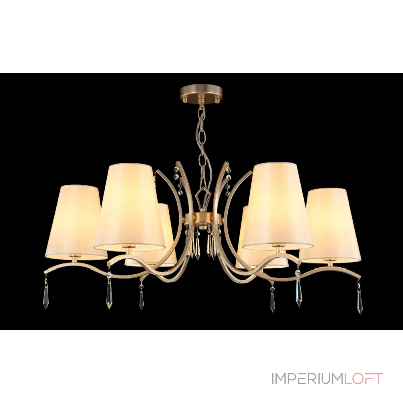 Подвесная люстра Crystal Lux RENATA SP6 GOLD