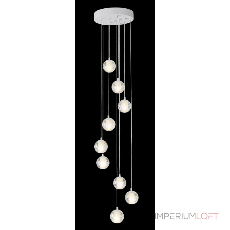 Подвесной светильник Crystal Lux GASPAR SP9 D300 WHITE Подвесной светильник Crystal Lux GASPAR SP9 D300 WHITE