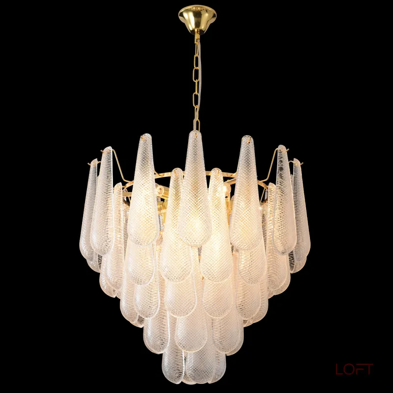 Подвесная люстра Crystal Lux FONTAIN SP10 GOLD Подвесная люстра Crystal Lux FONTAIN SP10 GOLD