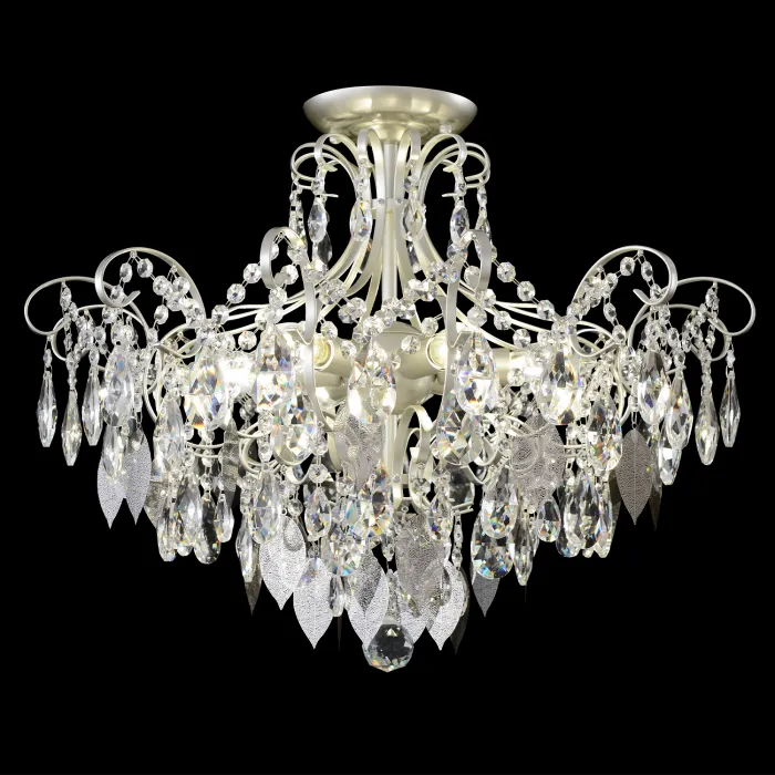 Светильник потолочный Crystal Lux ESMIRALDA PL6 SILVER 0524/106 от ImperiumLoft