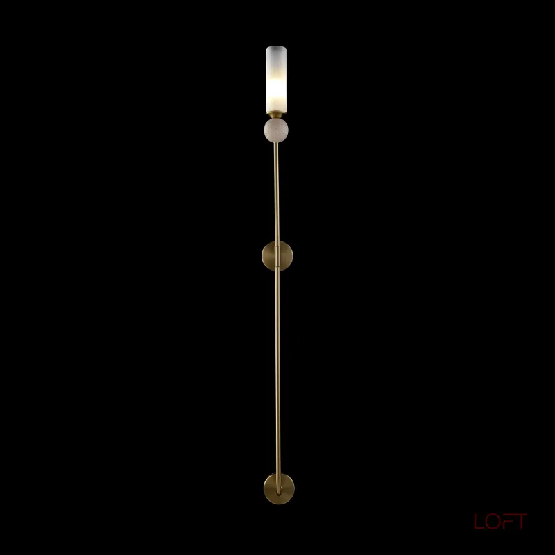 Бра Crystal Lux SIMPLY AP1.2 BRASS