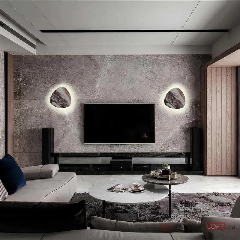 Бра Crystal Lux BILBAO AP10W LED D300 WHITE от ImperiumLoft