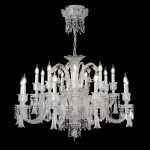 Подвесная люстра Crystal Lux VERSAILLES SP9+9 CHROME